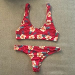 MAI everyday top and bottom in Paradise Print